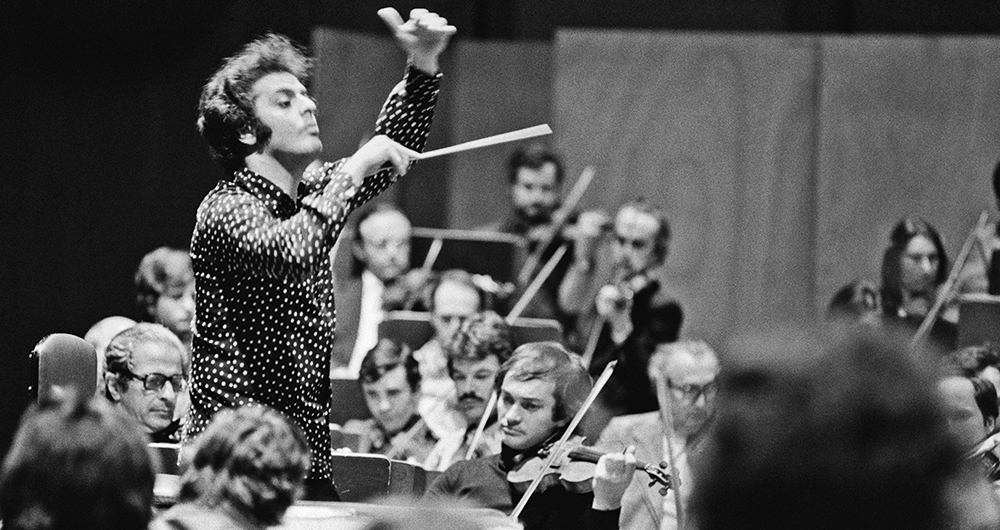 Daniel Barenboim en su juventud.