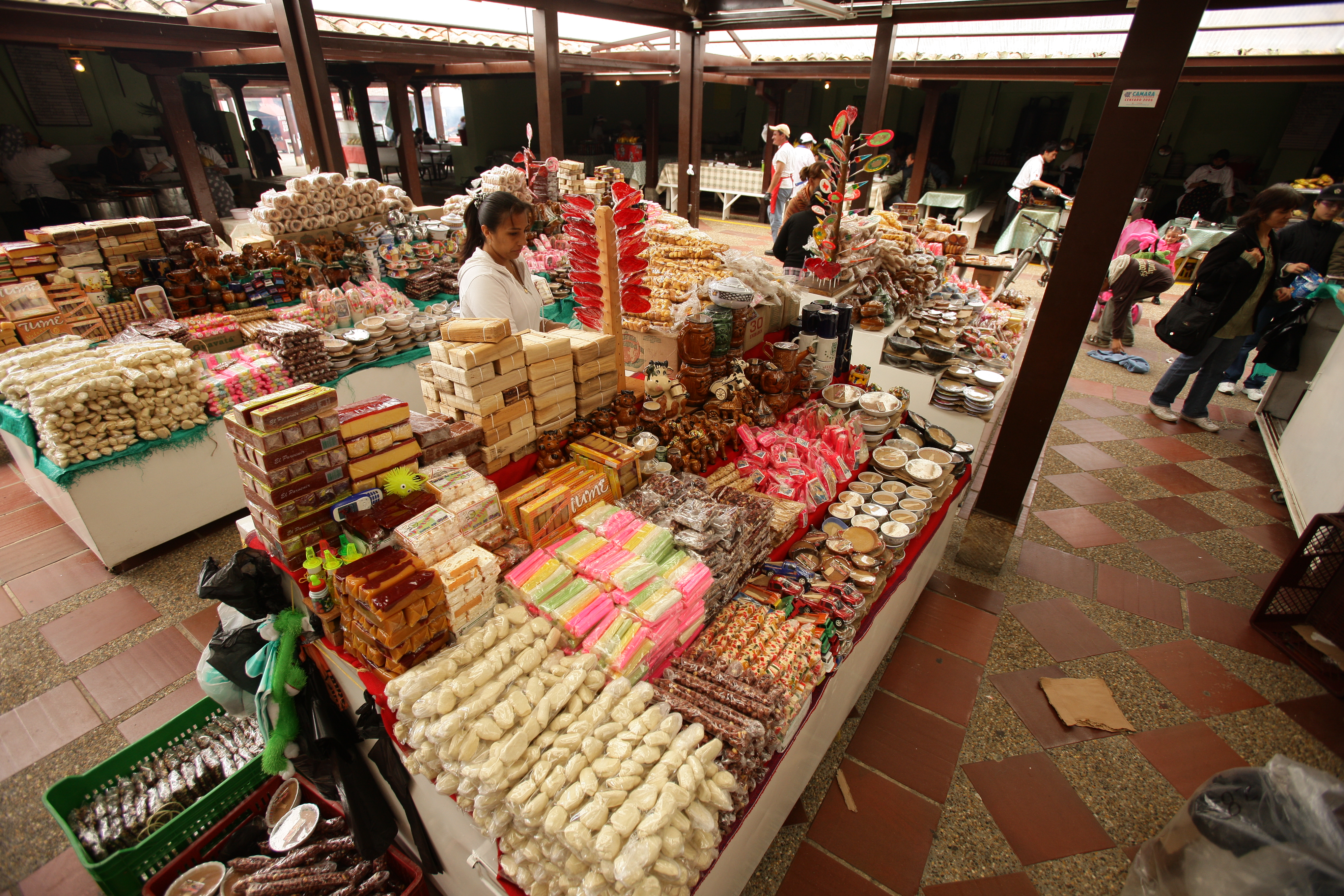 DULCESPLAZA DE MERCADO DE BOJACABOJACA 4 JULIO 2010FOTO DANIEL REINA ROMEROREVISTA SEMANA