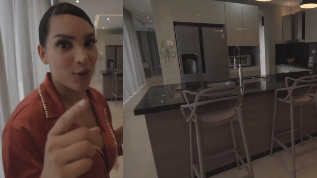 Andrea Valdiri mostró su mansión. Instagram: @andreavaldirisos