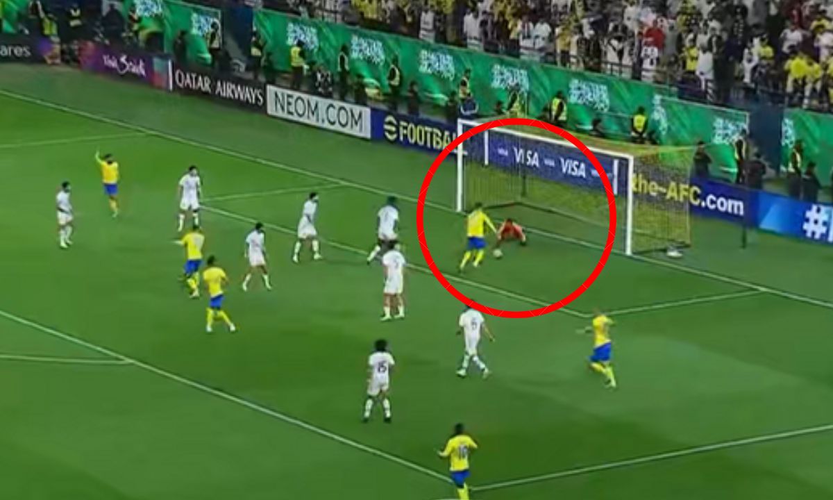 Cristiano Ronaldo botó increíble gol.