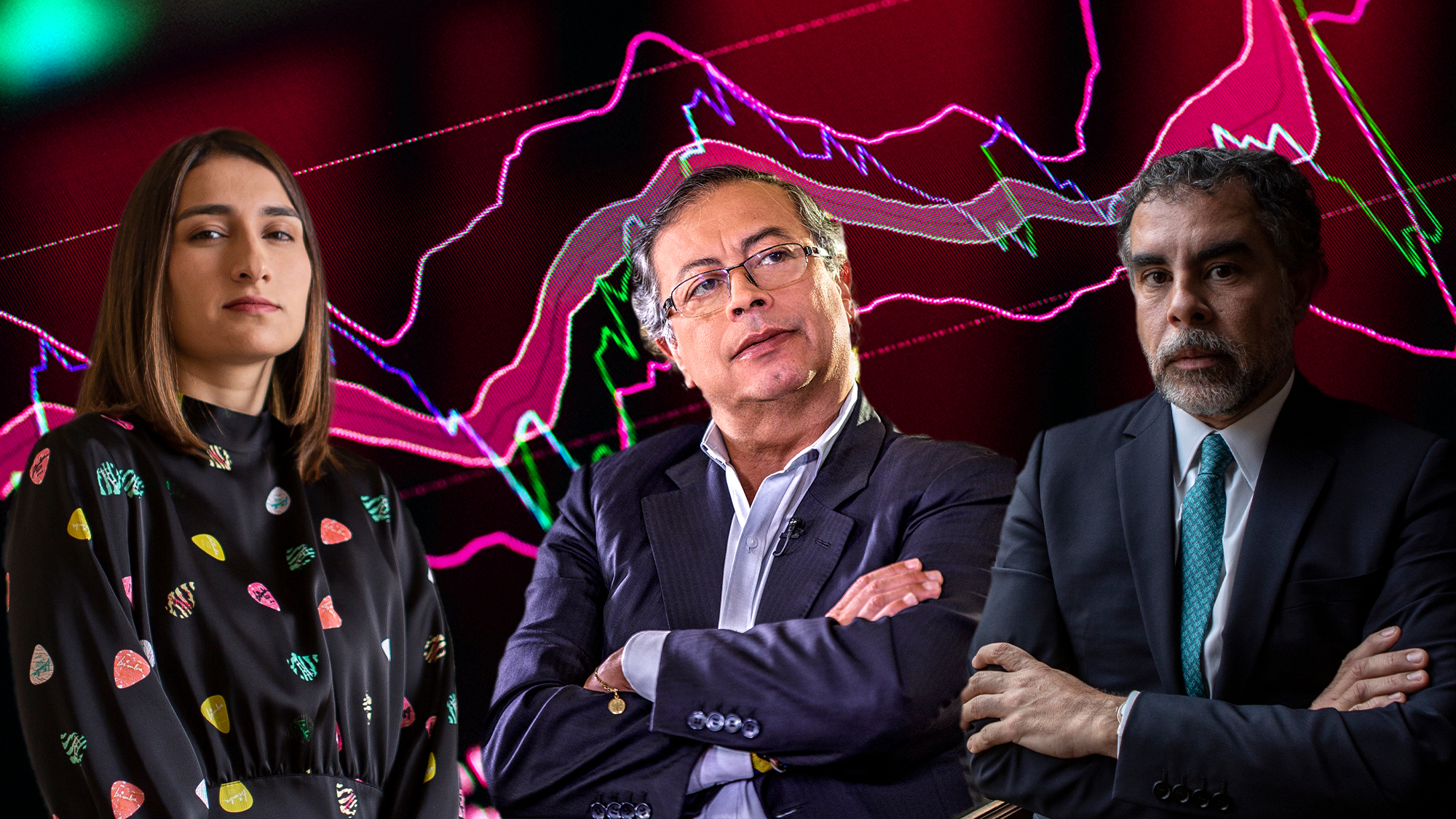 Laura Sarabia, Gustavo Petro, Armando Benedetti audios