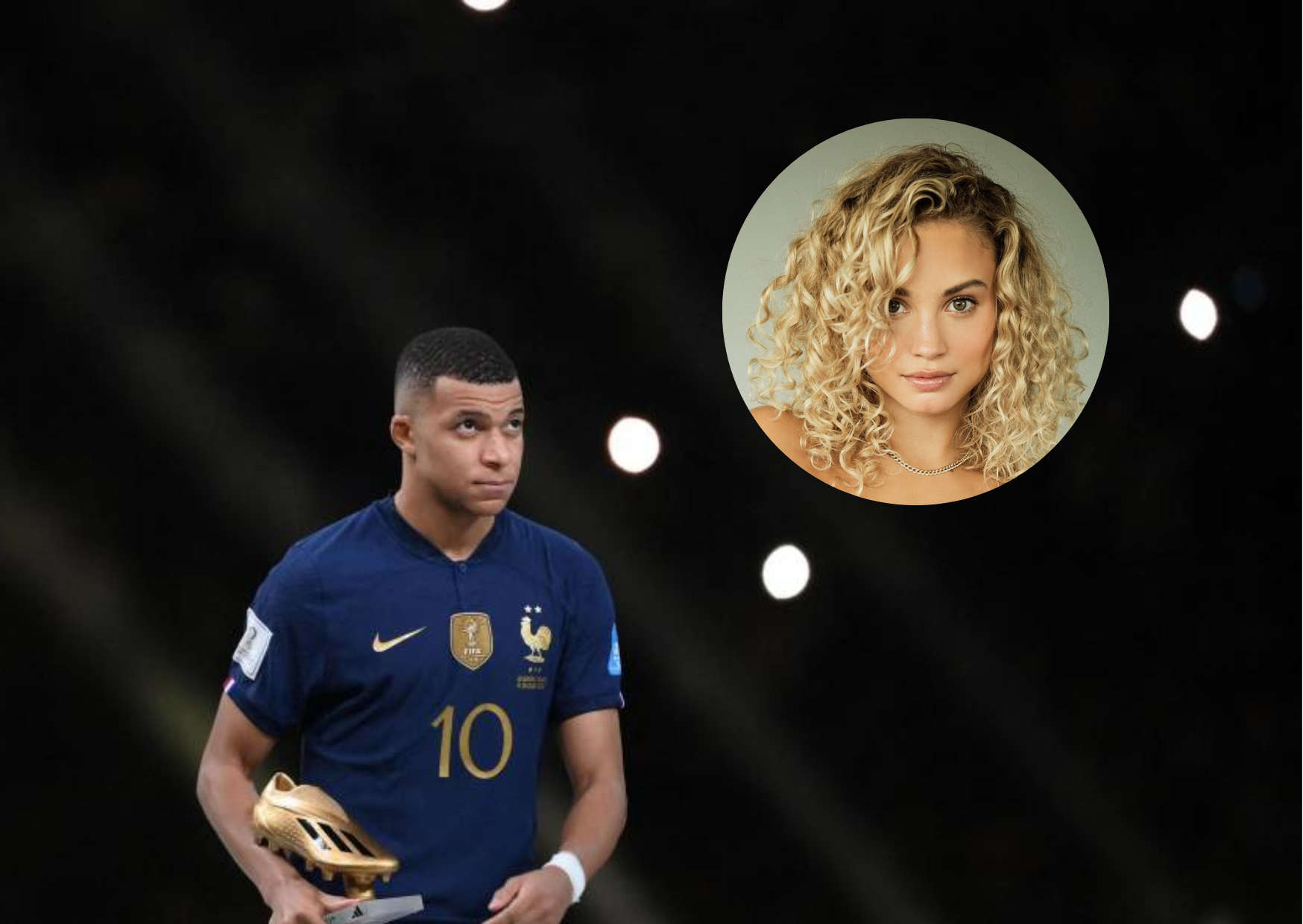 El peor momento de Van der Wiel, el ex de la supuesta novia de Kylian  Mbappé, Rose Bertram