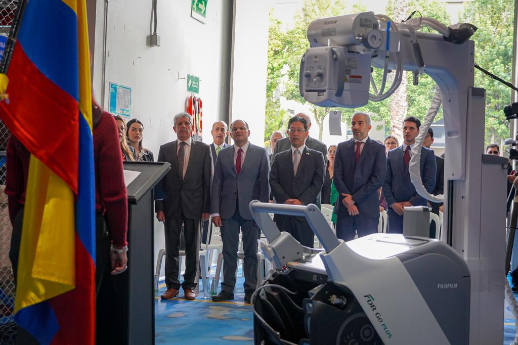 La donación hace parte de un proyecto más grande que busca invertir alrededor de 3,5 millones de dólares en Colombia.