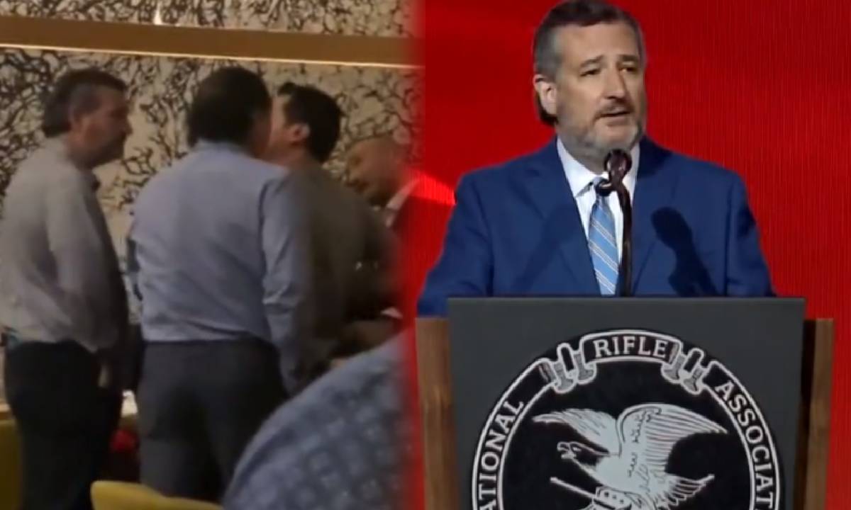 En un restaurante, ciudadano encaró a Ted Cruz y le reclamó por su 'complicidad' con hechos como el sucedido en la escuela de Uvalde.