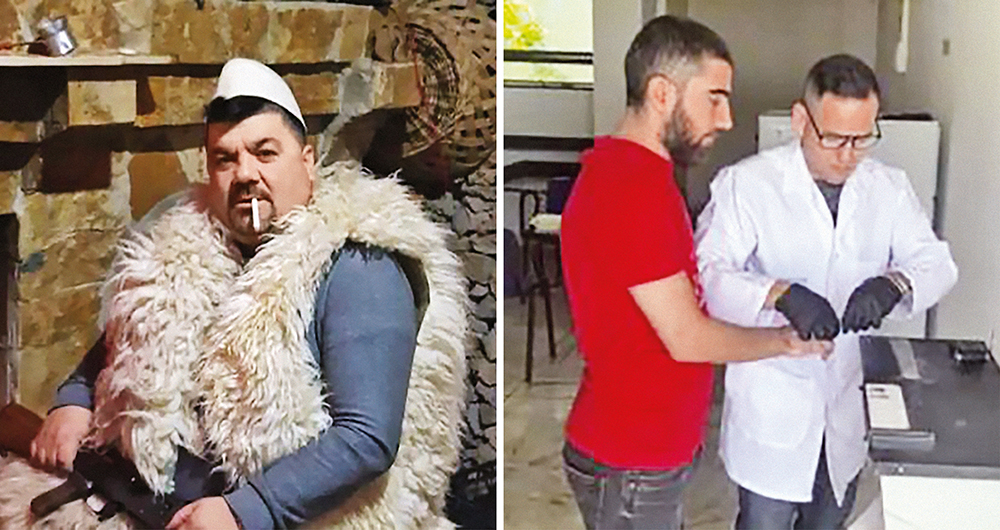    Alias el Gordo (izq.) y alias Mario, ciudadanos albaneses, eran objetivos de alto valor para Francia por temas de narcotráfico y se encontraban en Colombia, al parecer, haciendo contactos con narcos.