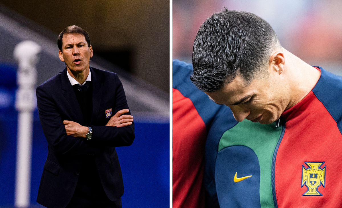 Rudi García, técnico del Al Nassr habló de la llegada de Ronaldo.