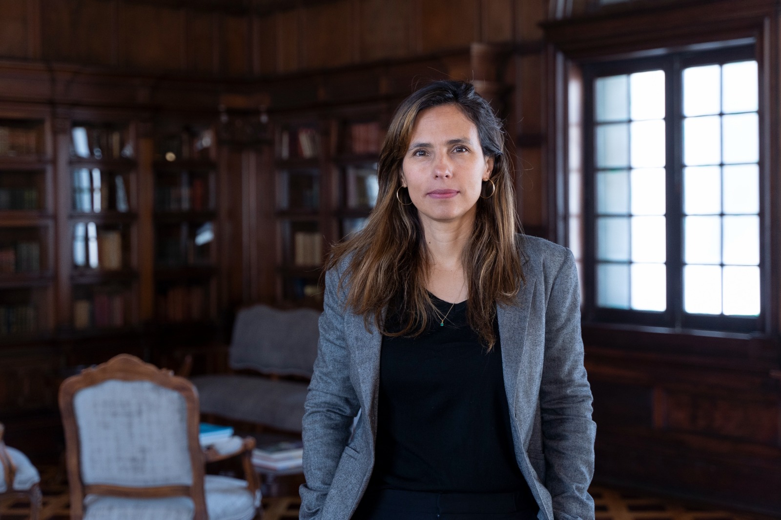 Helena Urán, hija de magistrado asesinado en el Palacio de Justicia.