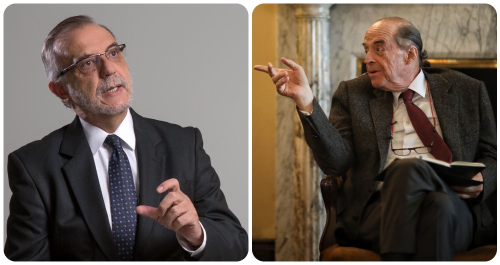 Iván Velásquez y Álvaro Leyva.