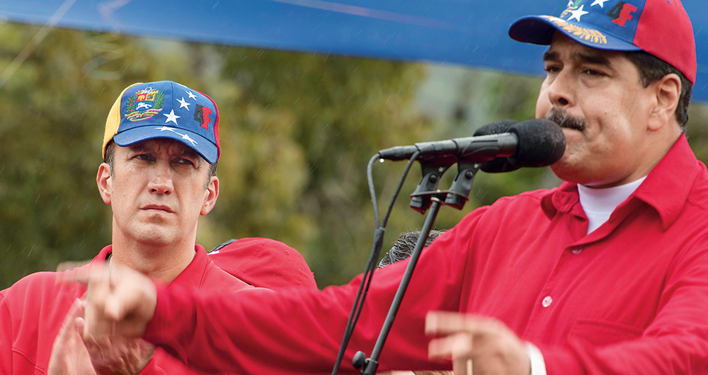   Tareck Al Aissami era uno de los hombres fuertes de Nicolás Maduro. Además de los billones del petróleo manejaba su enlace con el Medio Oriente.