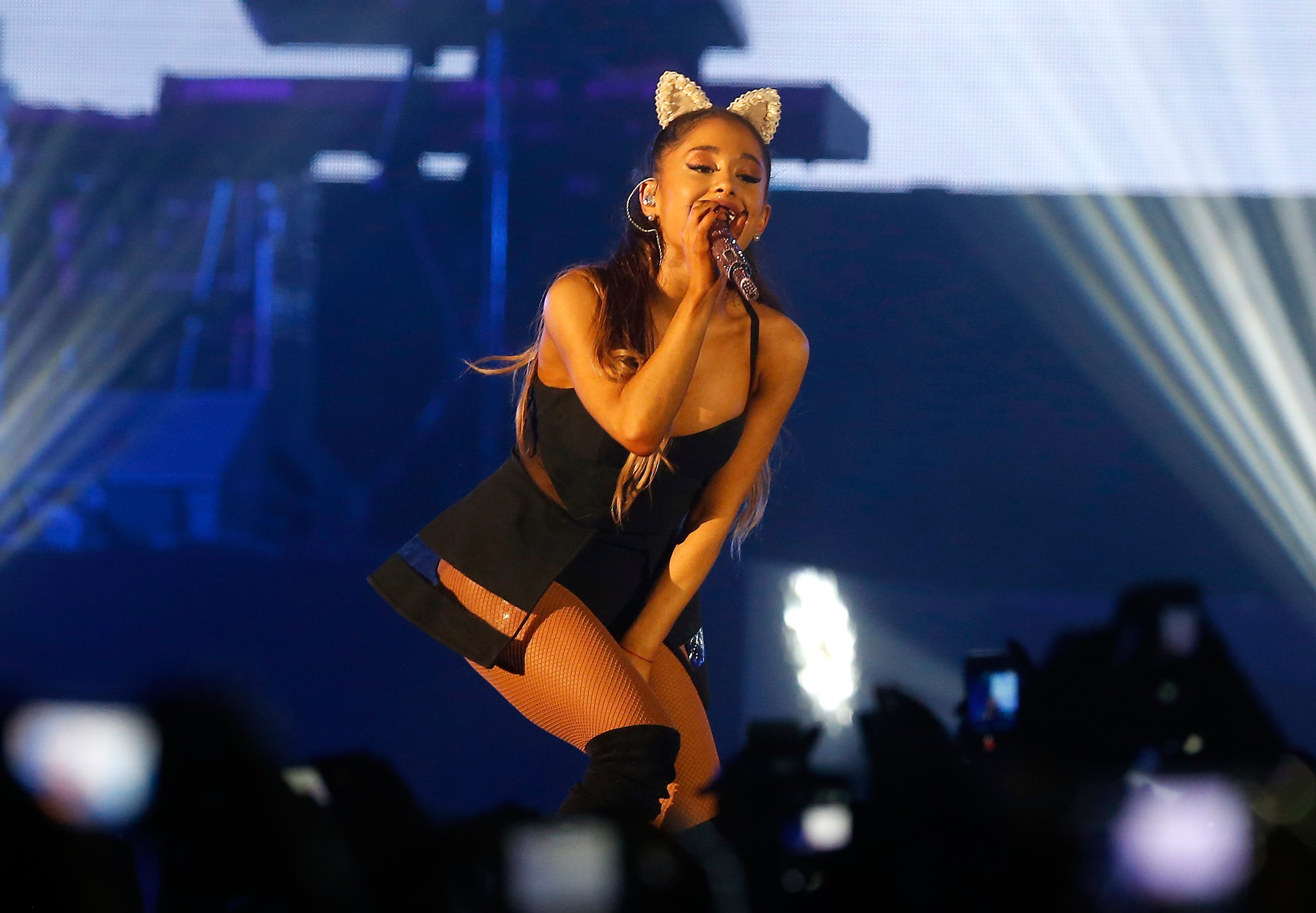 La cantante estadounidense Ariana Grande.