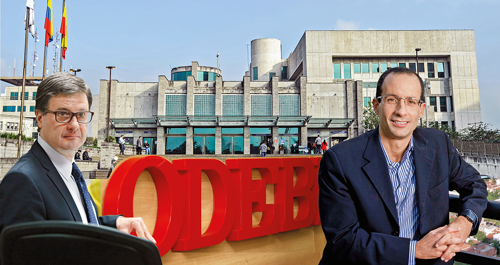    Luis Fernando Andrade (izq.), exdirector de la ANI, fue imputado por tercera ocasión. Esta es la primera vez que la justicia pone los ojos sobre Marcelo Odebrecht, presidente de la multinacional entre 2008 y 2015.  