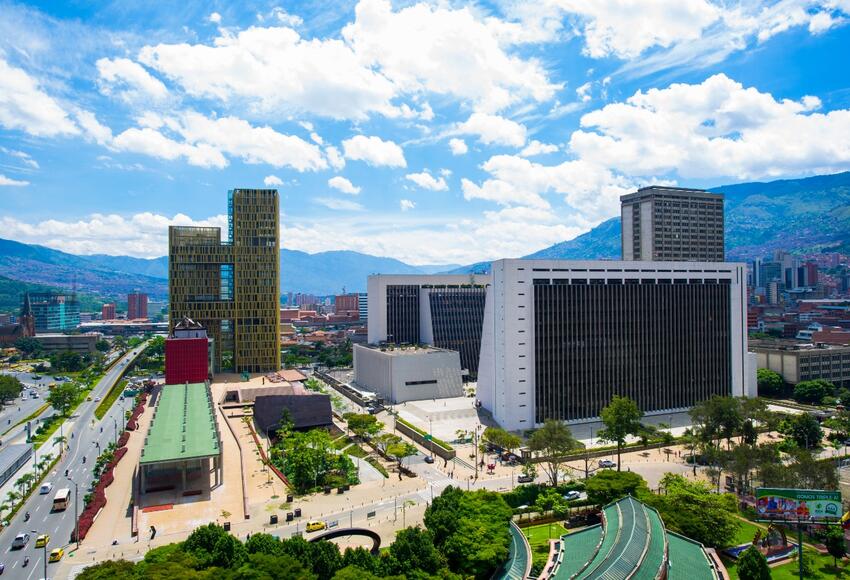 Panorámica Centro Administrativo de La Alpujarra.