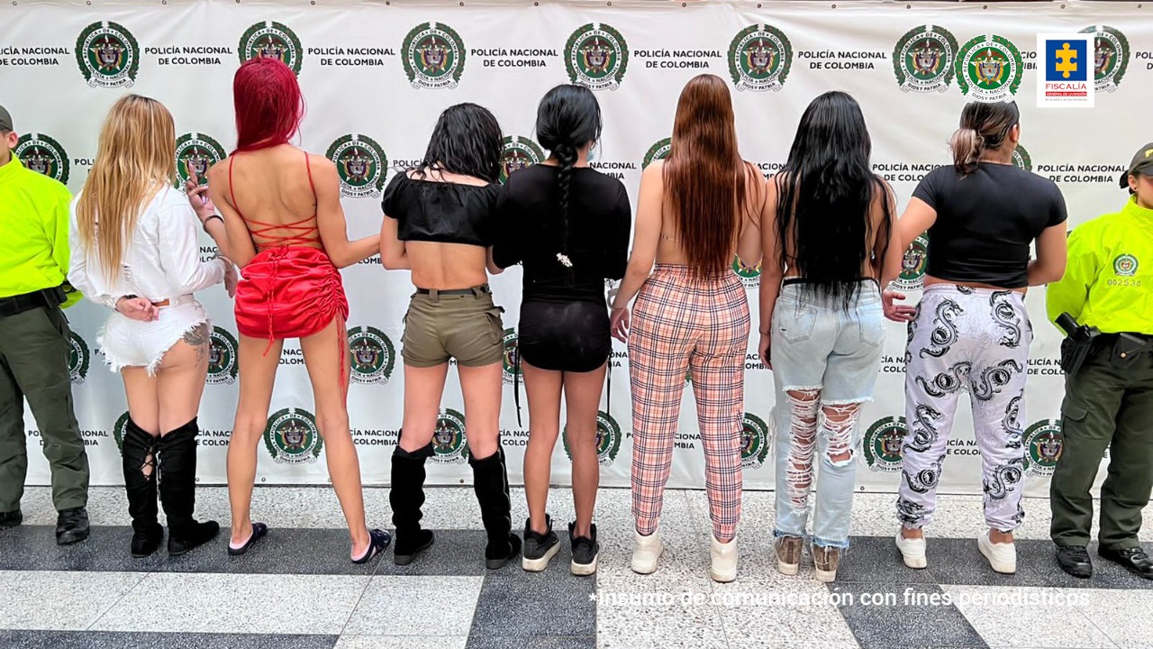 Las ocho trans que “pelaban” los bolsillos de extranjeros en Medellín