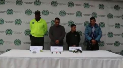Alias ‘Ratón’, alias ‘Mongólico’ y alias ‘Tutula’ fueron capturados por protagonizar robo masivo en Monserrate.