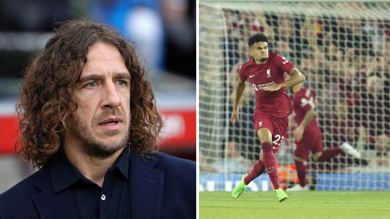 Carles Puyol estuvo muy pendiente del choque entre Liverpool y Crystal Palace