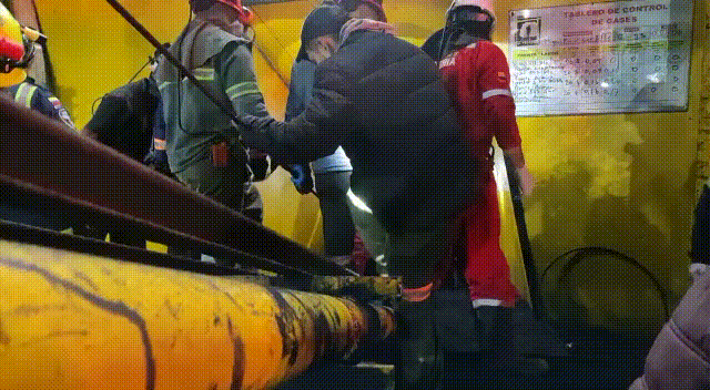 Los diferentes entes de control se encuentran atendiendo lo sucedido en las minas.