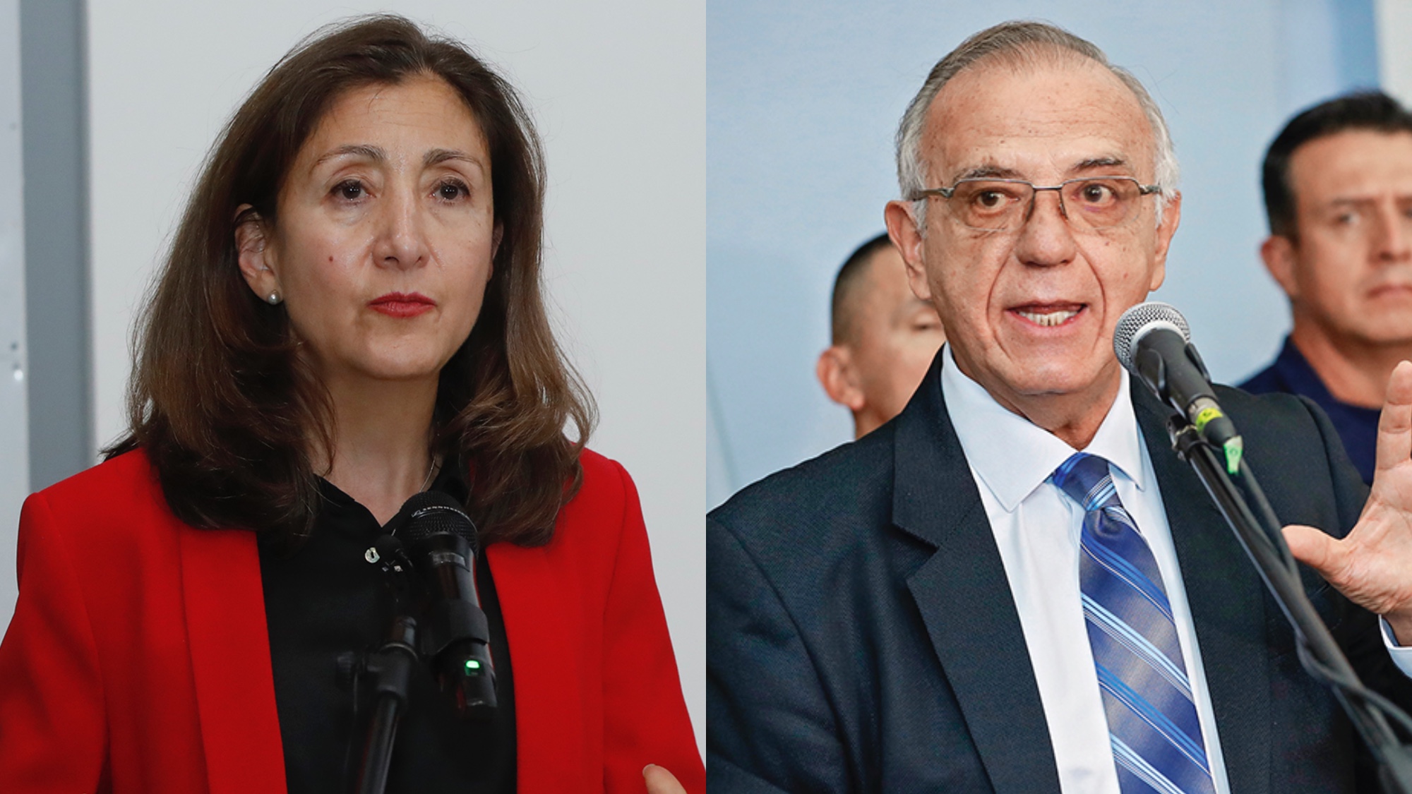 Ingrid Betancourt arremete contra Iván Velásquez, ministro de Defensa.