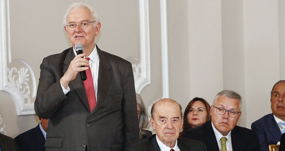 José Antonio Ocampo, ministro de Hacienda, se convirtió en uno de los asiduos asistentes al Congreso de la República para defender la reforma tributaria.