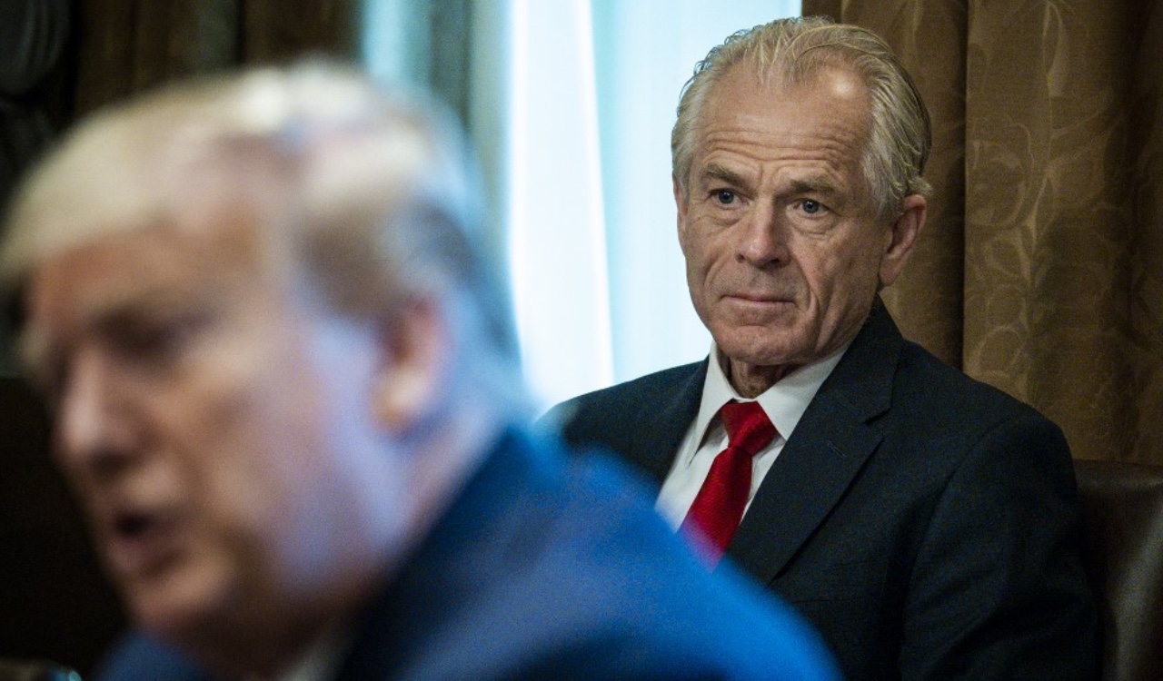 Peter Navarro fue el director de comercio de la Casa Blanca cuando Donald Trump era presidente de Estados Unidos
