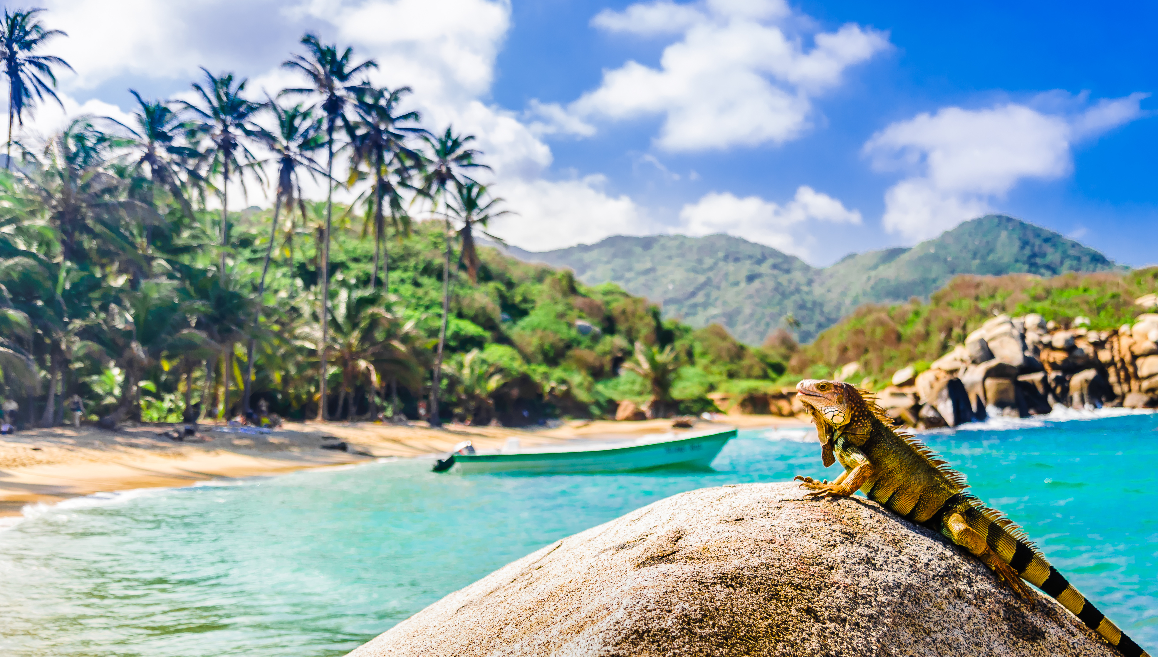 El Parque Nacional Natural Tayrona es una de las maravillas naturales que tiene Santa Marta y Colombia.