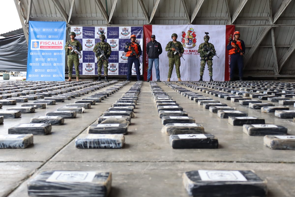 Esta incautación de cocaína no dejó capturas.