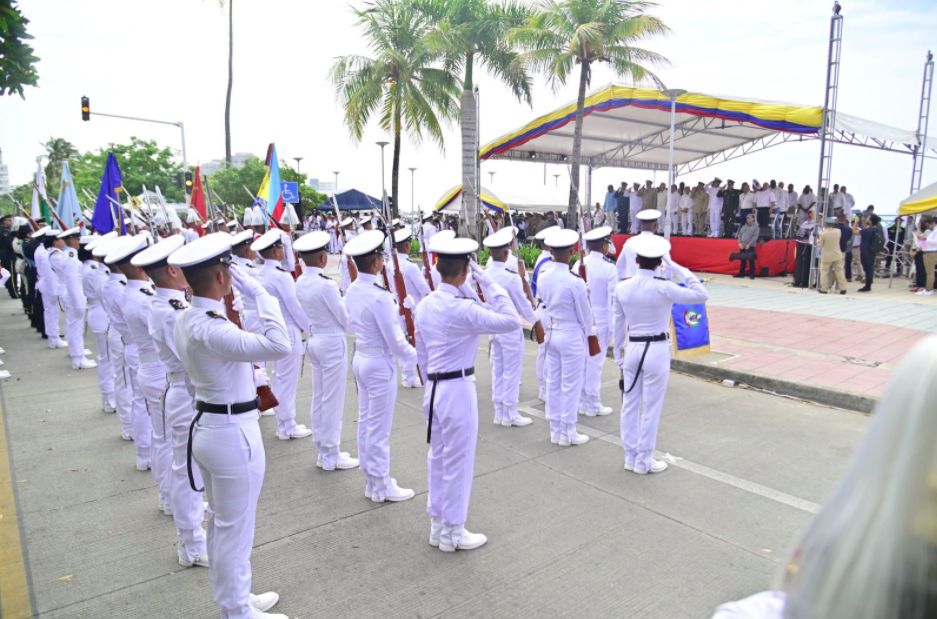 Desfile 20 de julio en San Andres