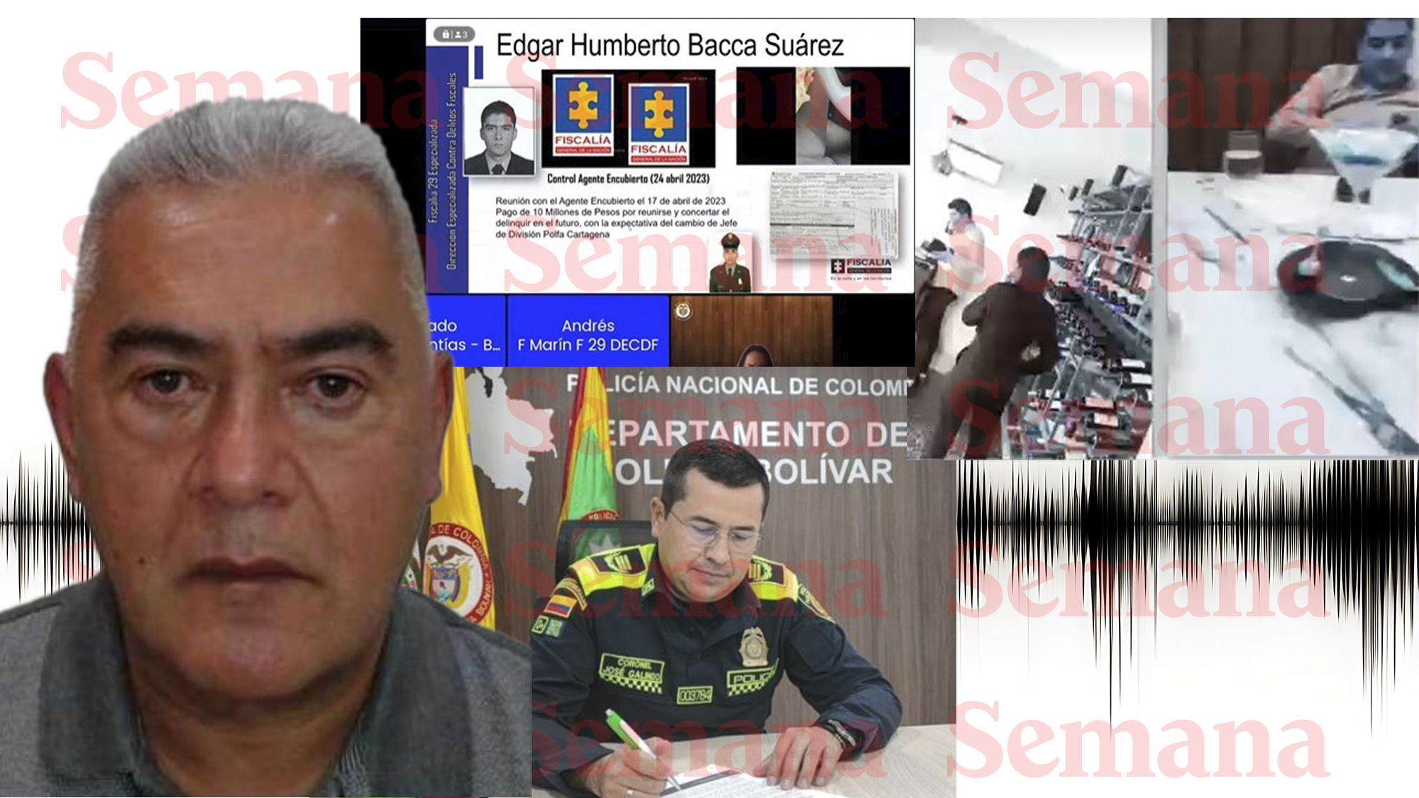 Papá Pitufo videos audio policia Edgar Humberto Bacca