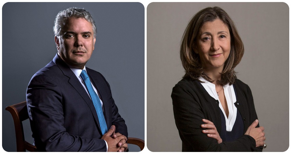 La excandidata se reunió con el primer mandatario.