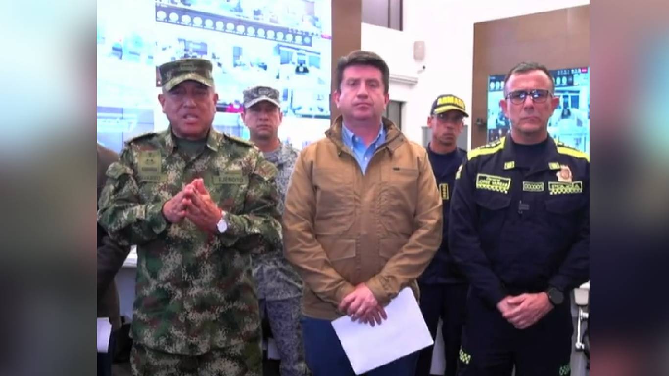 El ministro de Defensa Diego Molano destacó que tienen listo el plan de seguridad para la jornada de manifestaciones. Foto: Facebook Ministerio de Defensa.