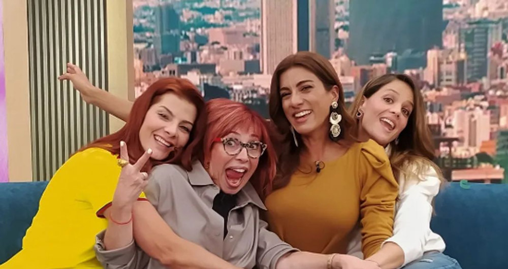 Día a Día - Carolina Cruz, Yaneth Waldman, Andrea Serna y Andrea Cardozo - Foto Instagram @diaadiacaracoltv