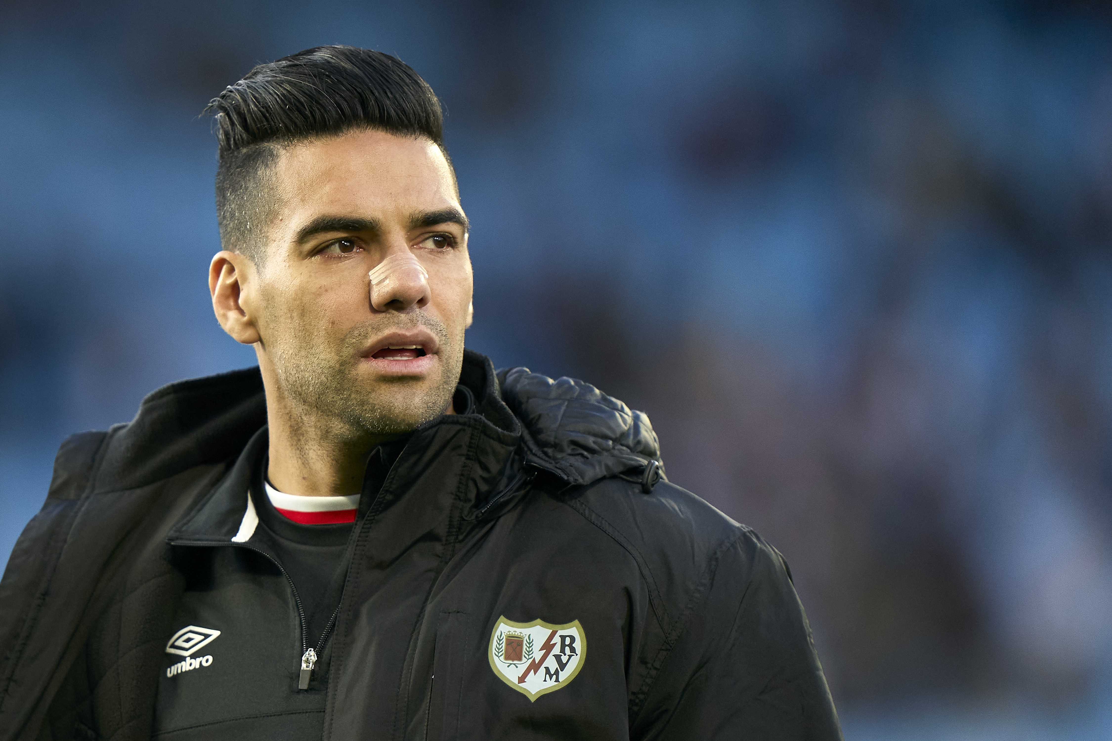 Falcao llegó esta temporada al Rayo Vallecano, después de su paso por Turquía