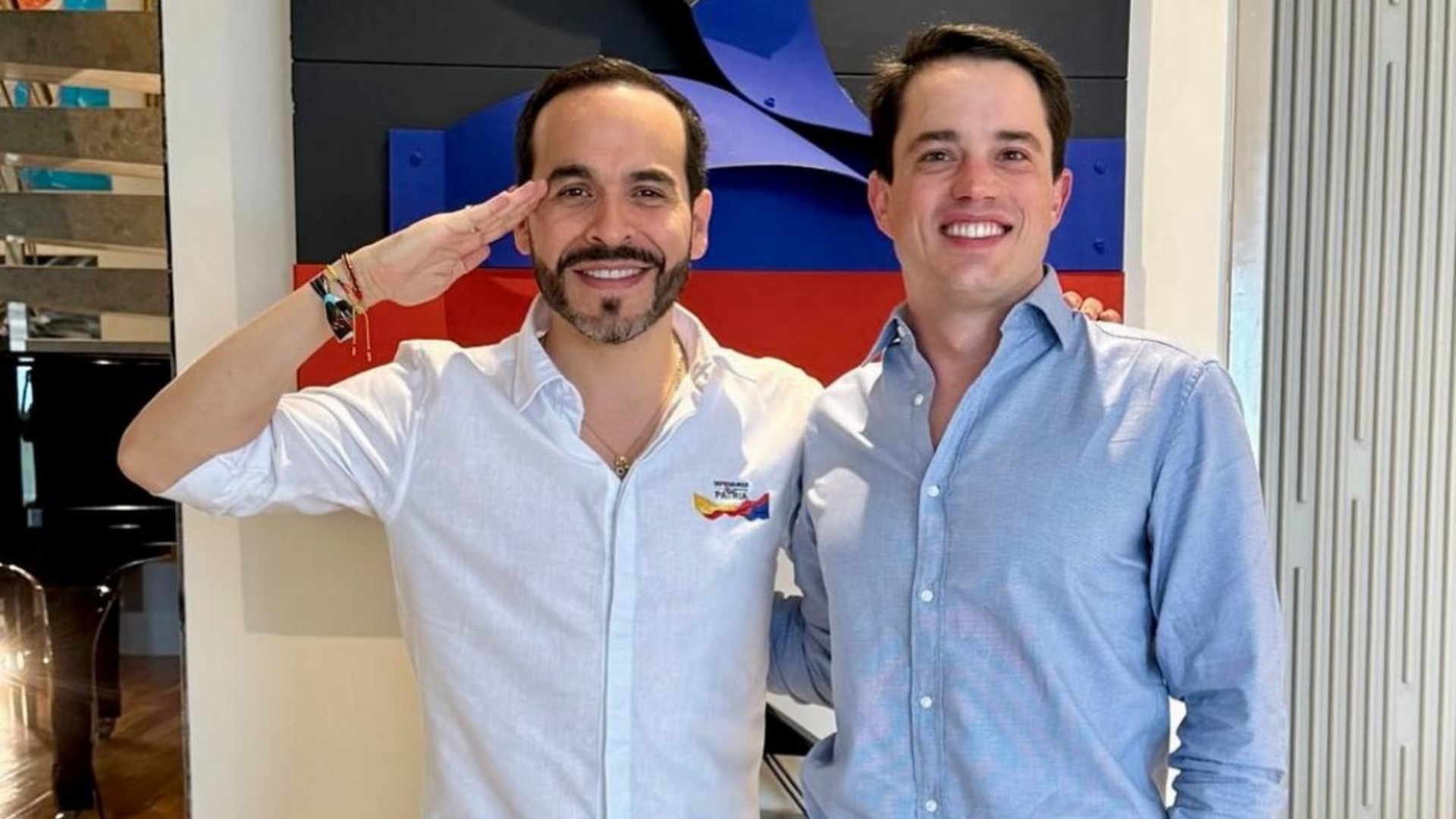 Abelardo de la Espriella sondea a Jerónimo Uribe como su fórmula vicepresidencial