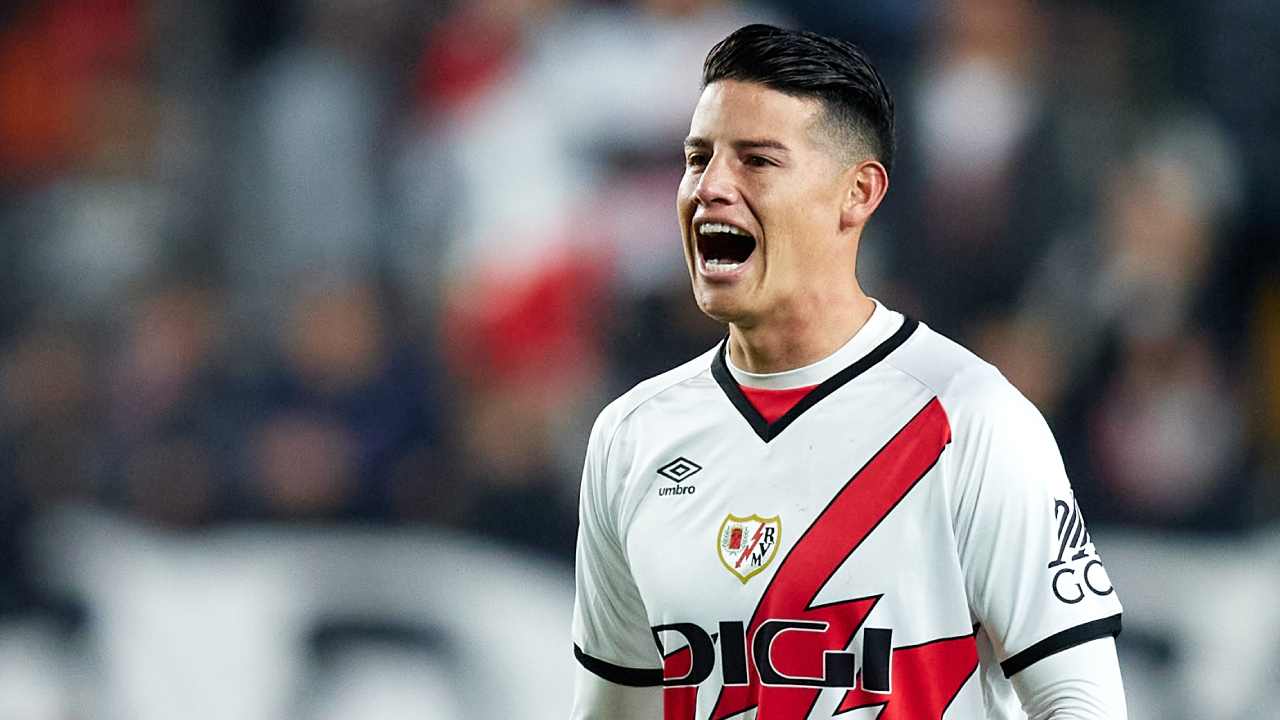 James Rodríguez, volante del Rayo Vallecano