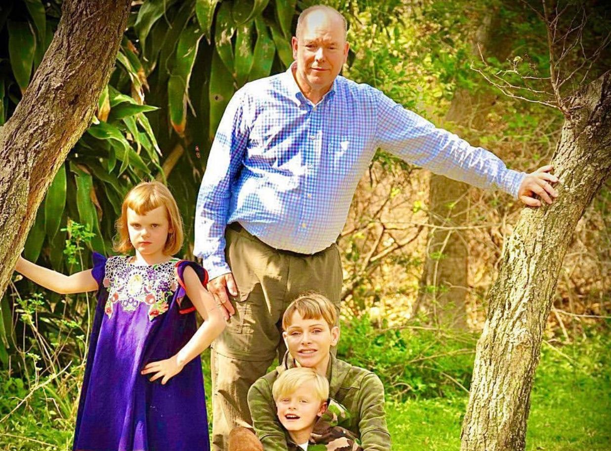 Charlene de Monaco y Alberto su esposo 
@hshprincesscharlene