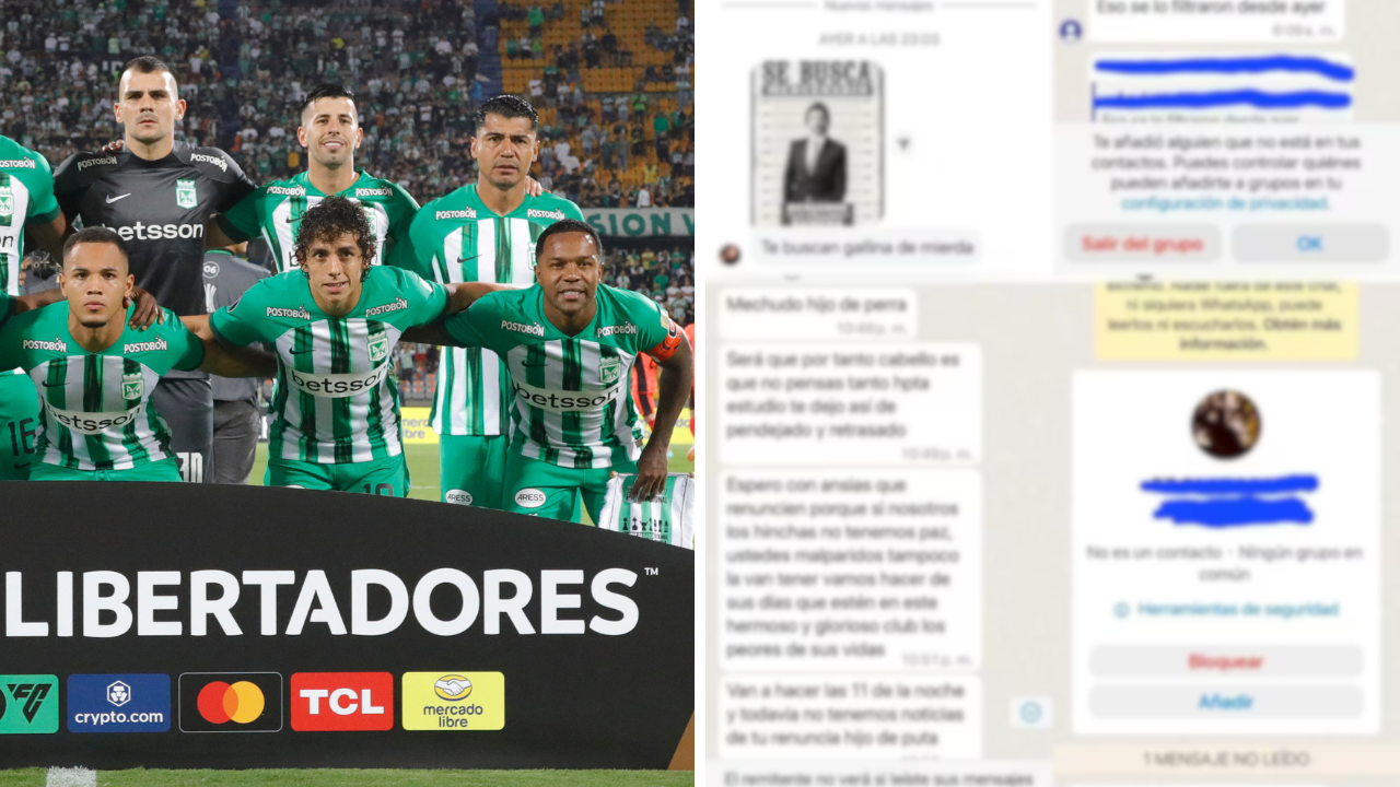 Directivas de Atlético Nacional sufren amenazas en su contra