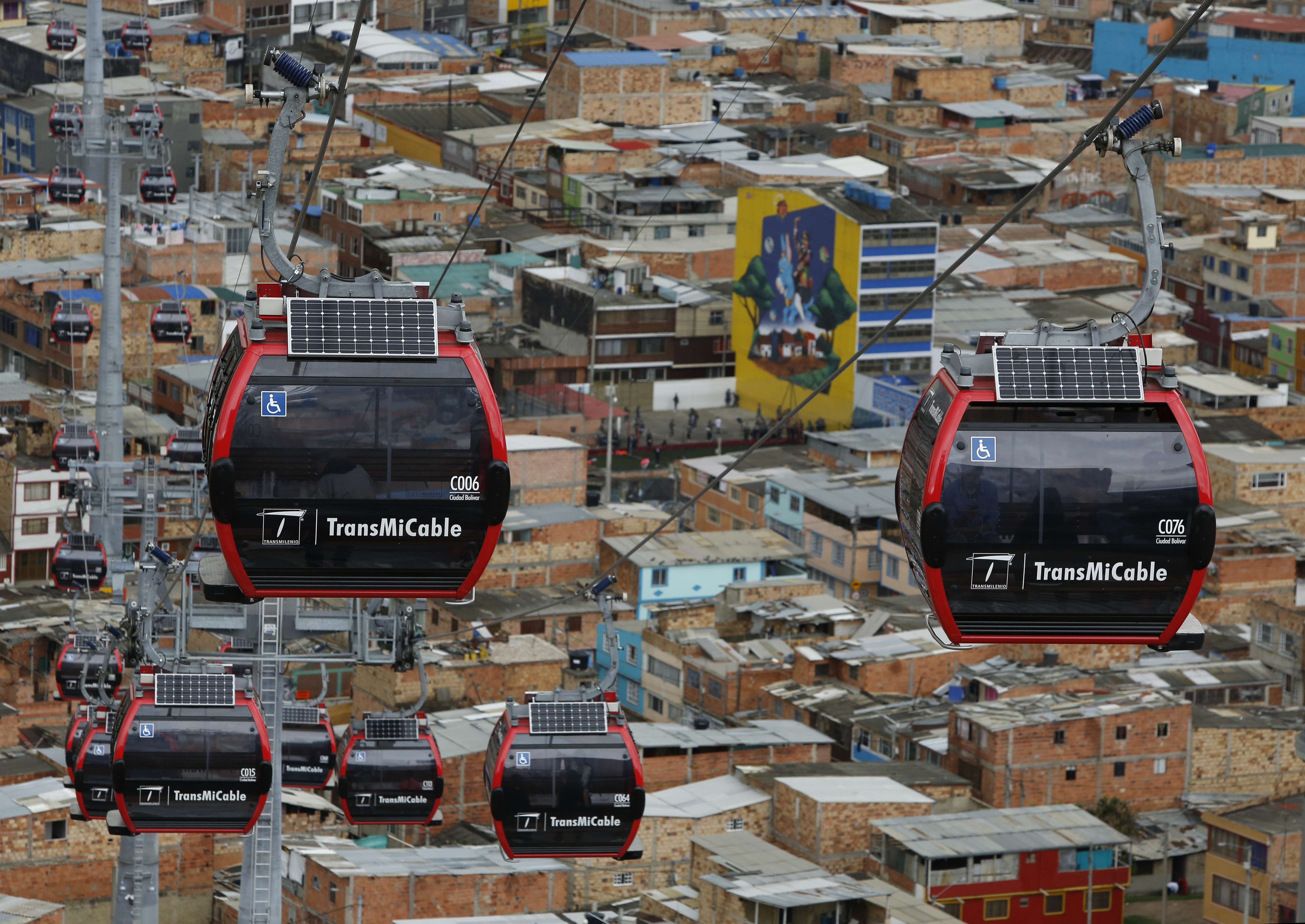 TransMiCable de Ciudad Bolívar Bogotamovilidadtransporte publicoMayo 17 2019foto : Guillermo Torres Reina / Semana
