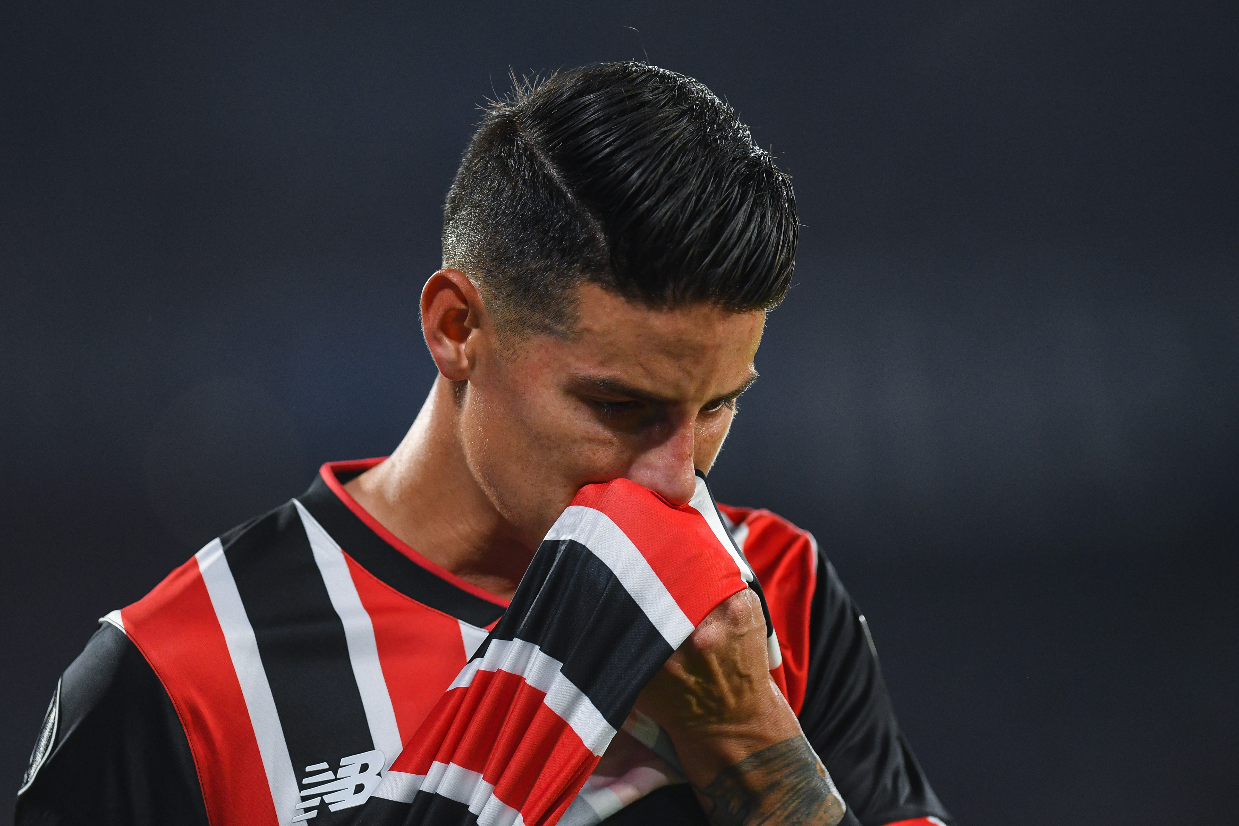 James Rodríguez, jugador colombiano de Sao Paulo