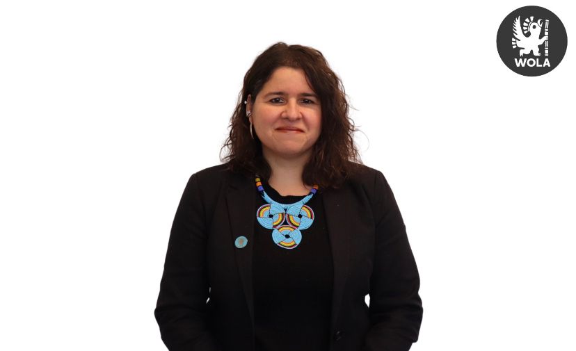 Carolina Jiménez, presidenta de WOLA, la organización líder en investigación e incidencia que promueve los derechos humanos en las Américas.