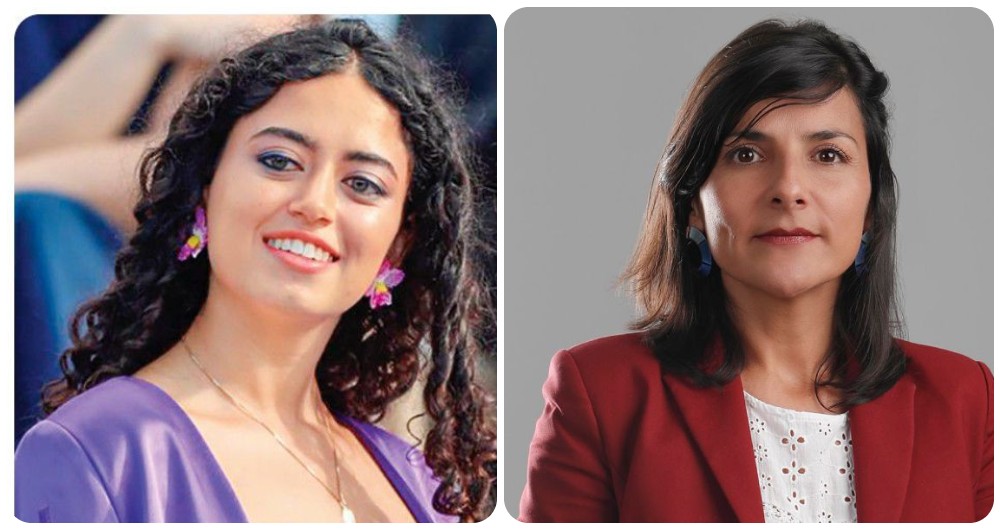 Sofía Petro e Irene Vélez.