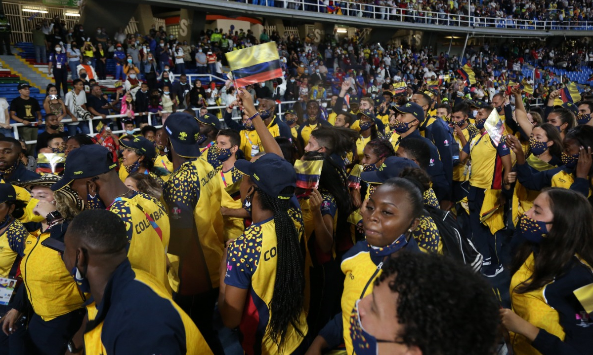 El evento se llevó a cabo en la pista atlética del Estadio Pascual Guerrero de la capital vallecaucana