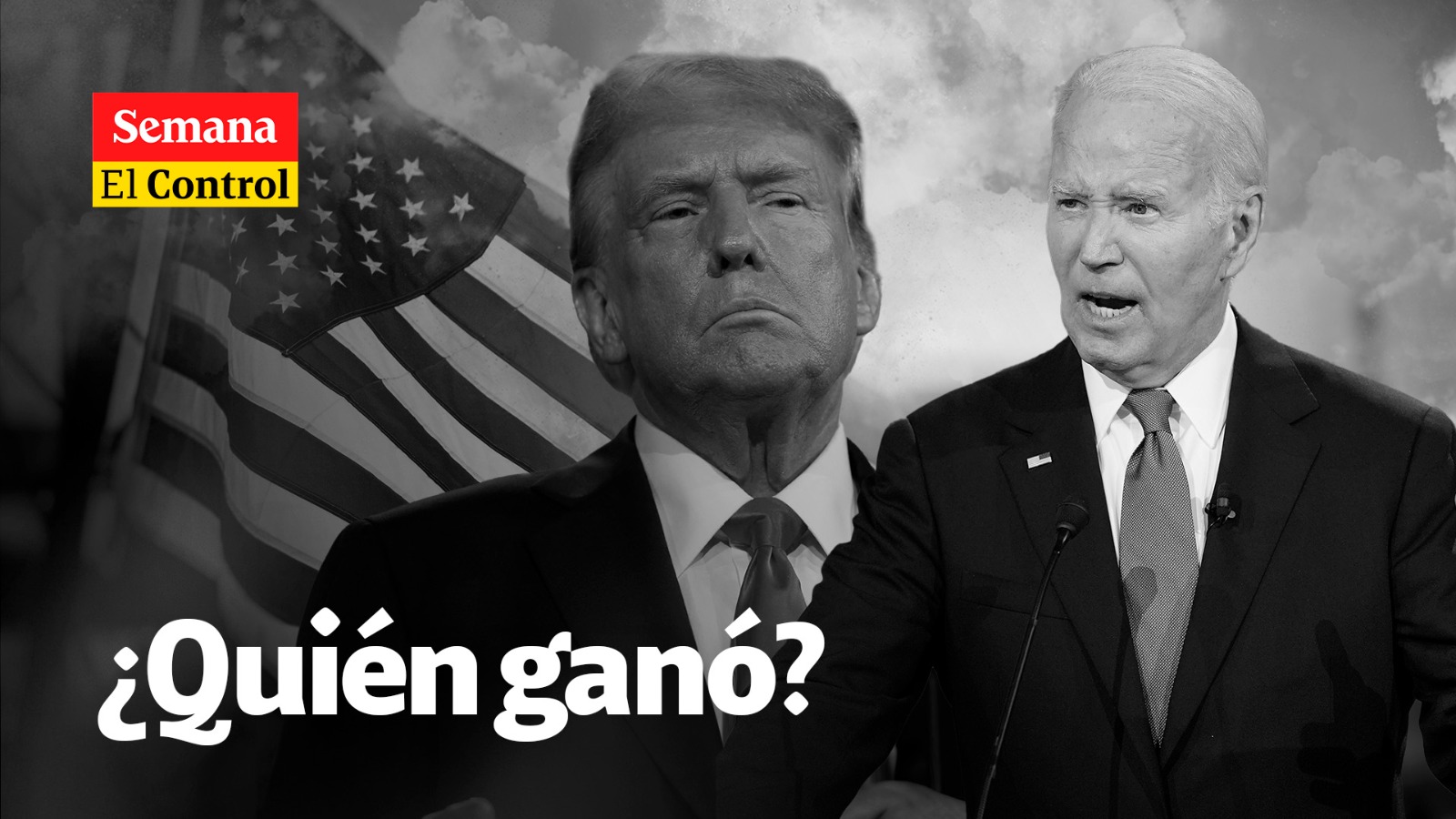 El Control al debate presidencial entre Joe Biden y Donald Trump.