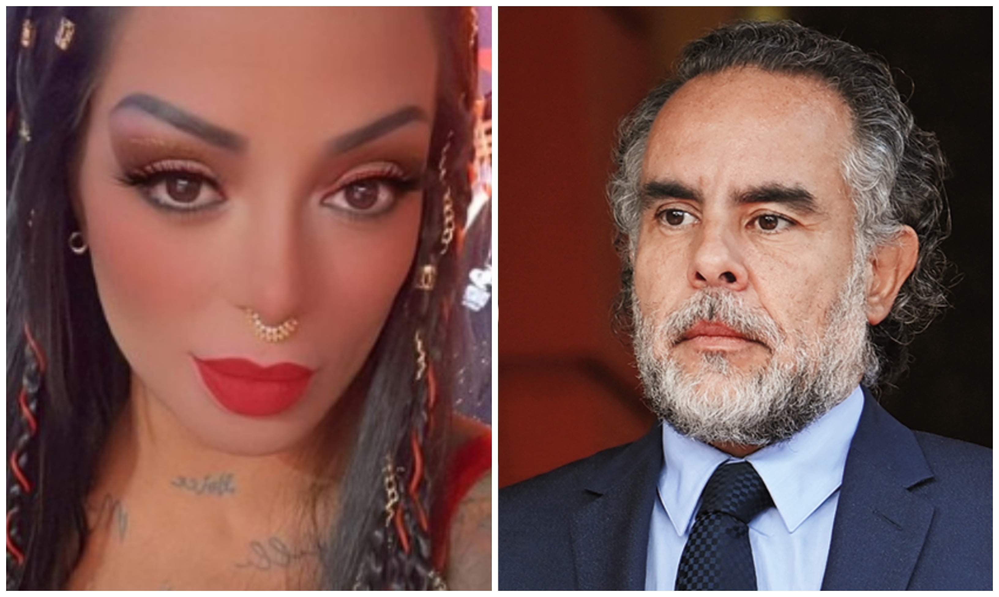 Marbelle y Armando Benedetti.