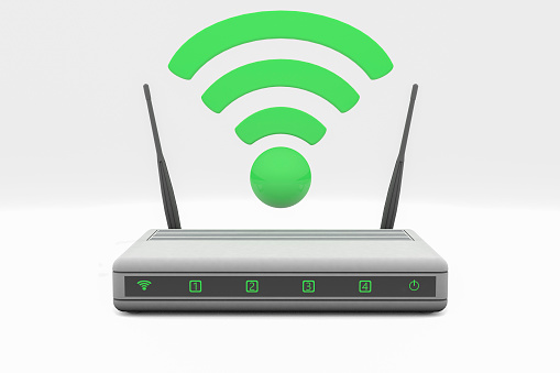 El router wifi necesita de una clave de seguridad.