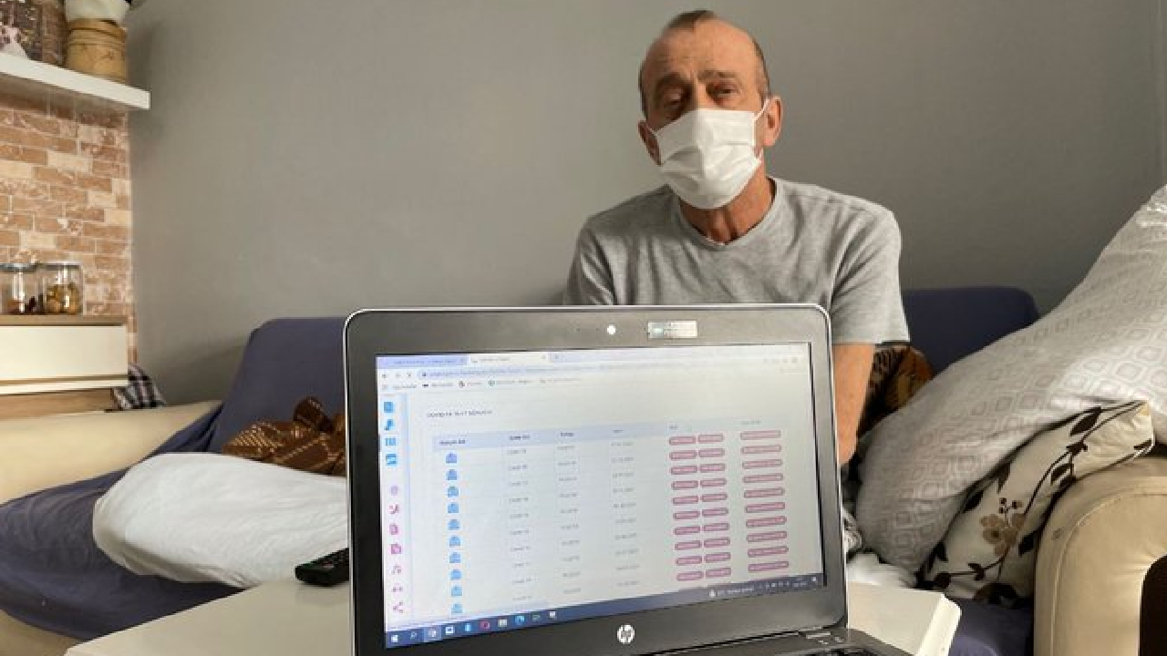 El hombre sufre también de leucemia