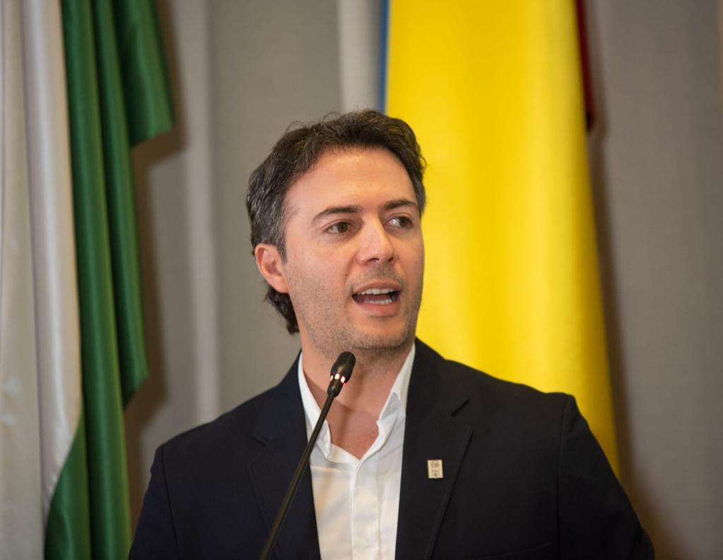 Daniel Quintero Calle, alcalde de Medellín.
