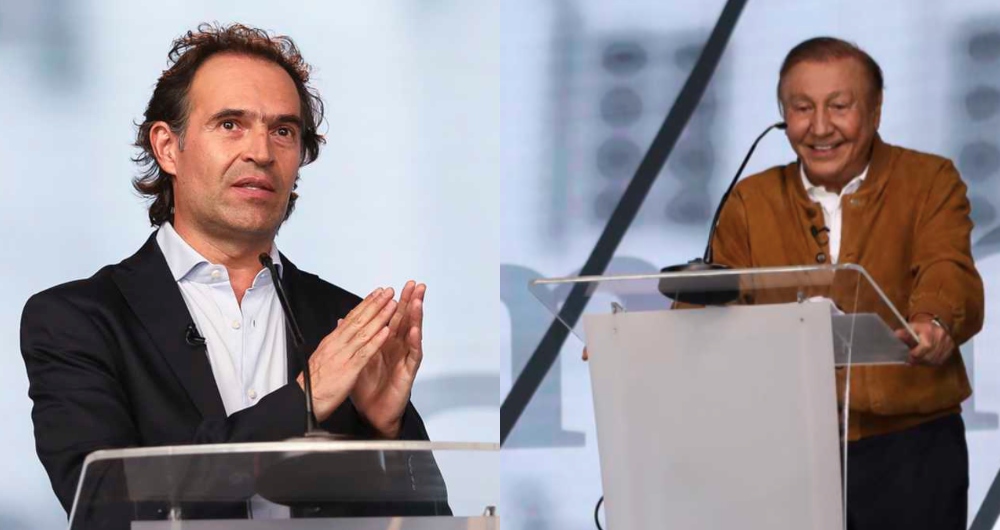 Federico Gutiérrez y Rodolfo Hernández