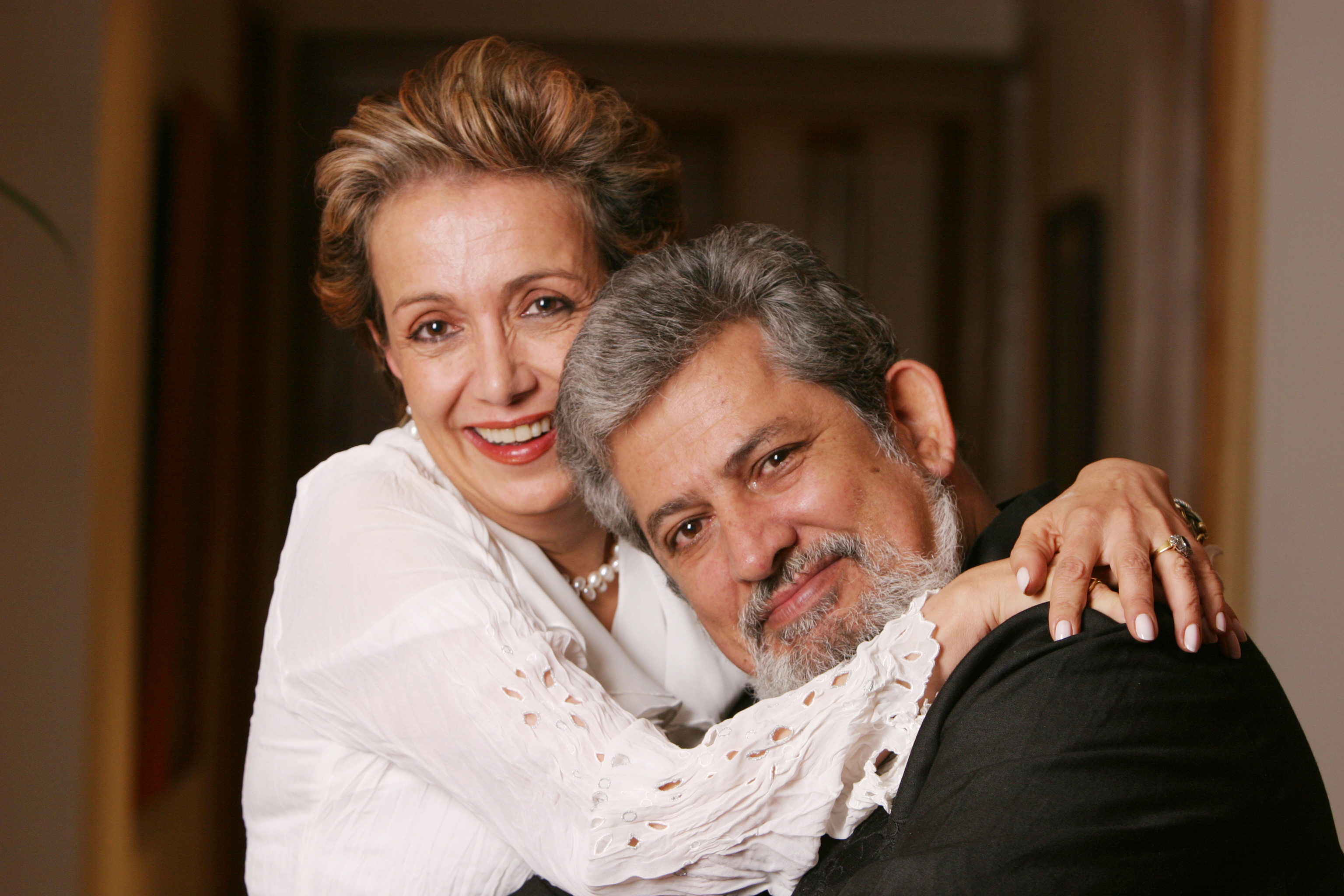 Guiomar Jaramillo y Ali Humar.Agosto 30 de 2006.     Foto: Imagen Reina - Revista Jet- set.