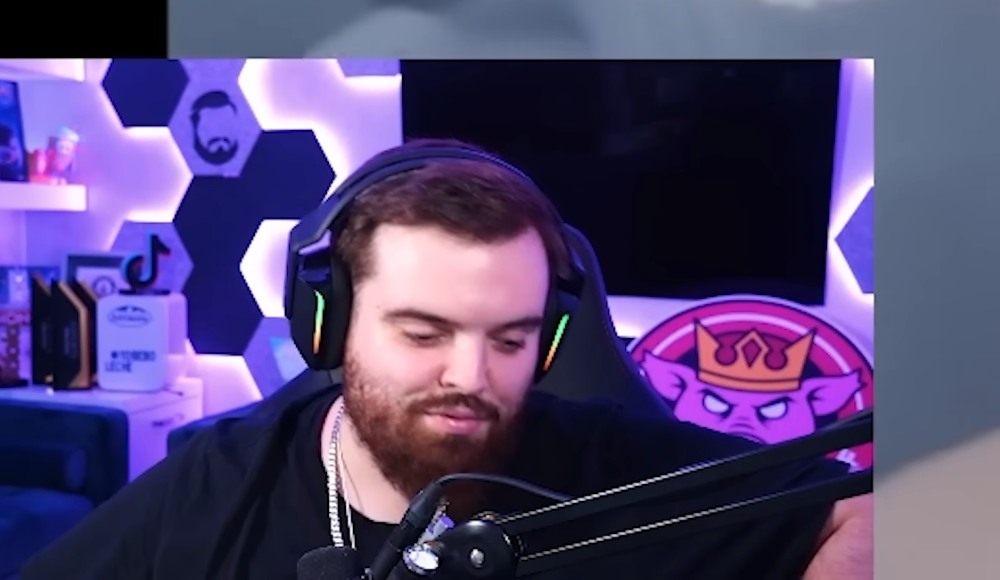 Ibai Llanos reaccionando a la canción de Shakira.