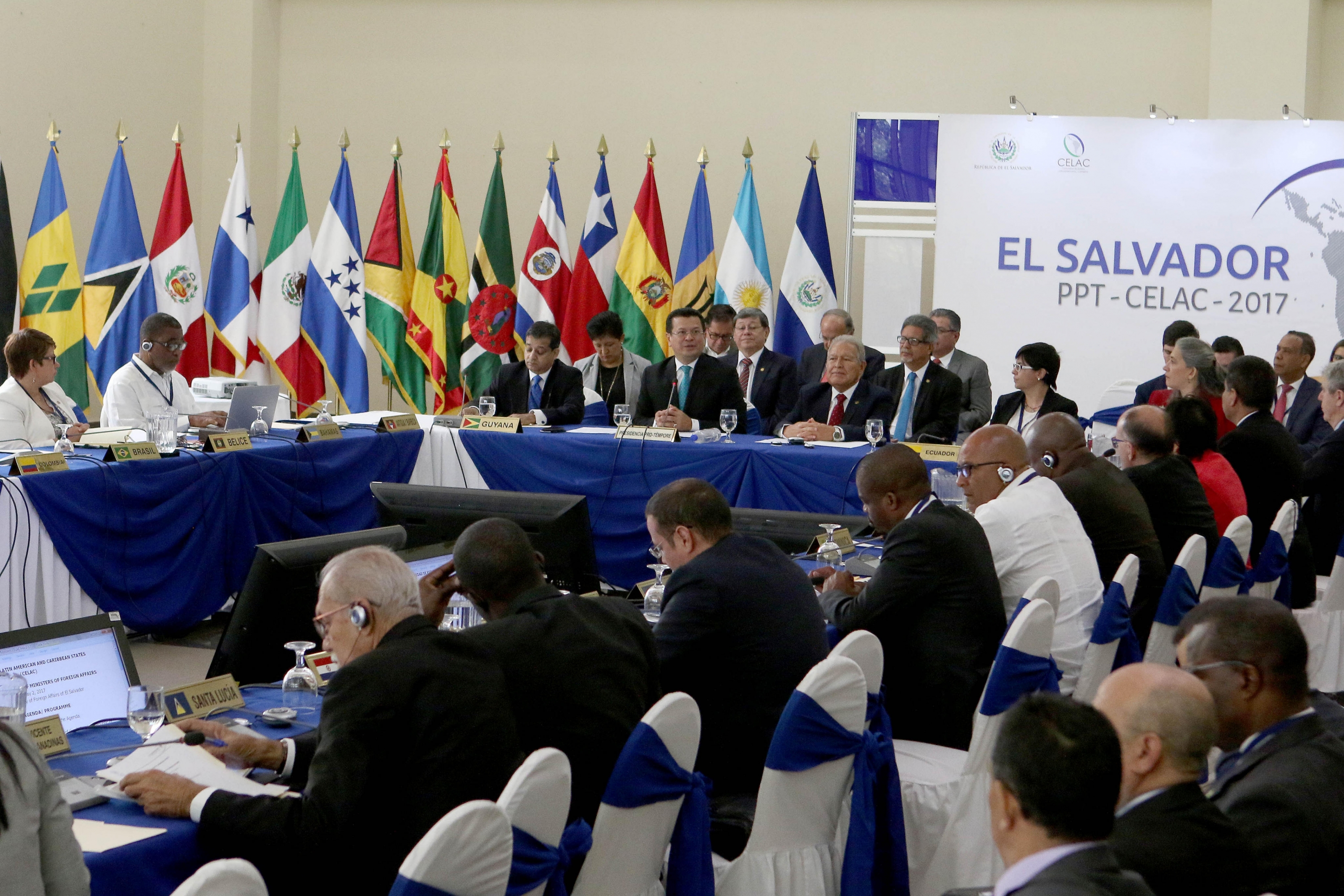 Vista general durante una reunión extraordinaria de la Comunidad de Estados Latinoamericanos y Caribeños (Celac)