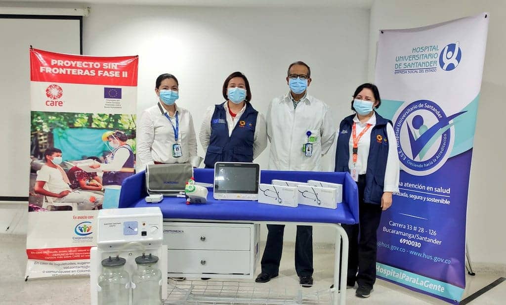 Esta es un ONG internacional financiada por la Comisión de ayuda humanitaria de la Unión Europea.